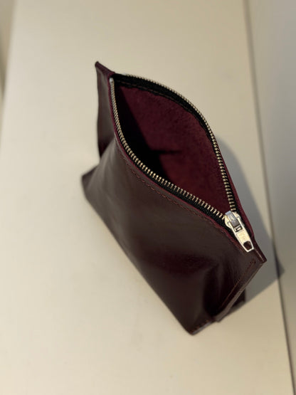 Make-up tas COCO - Mini (S) -  Wijnrood