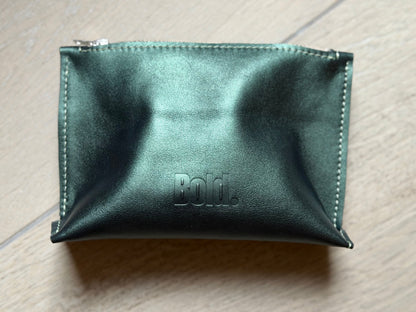 Make-up tas COCO - Mini (S) - Metallic groen
